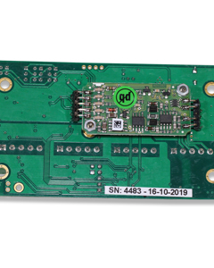Circuit board f/weighing box with up to 4 weigh bars